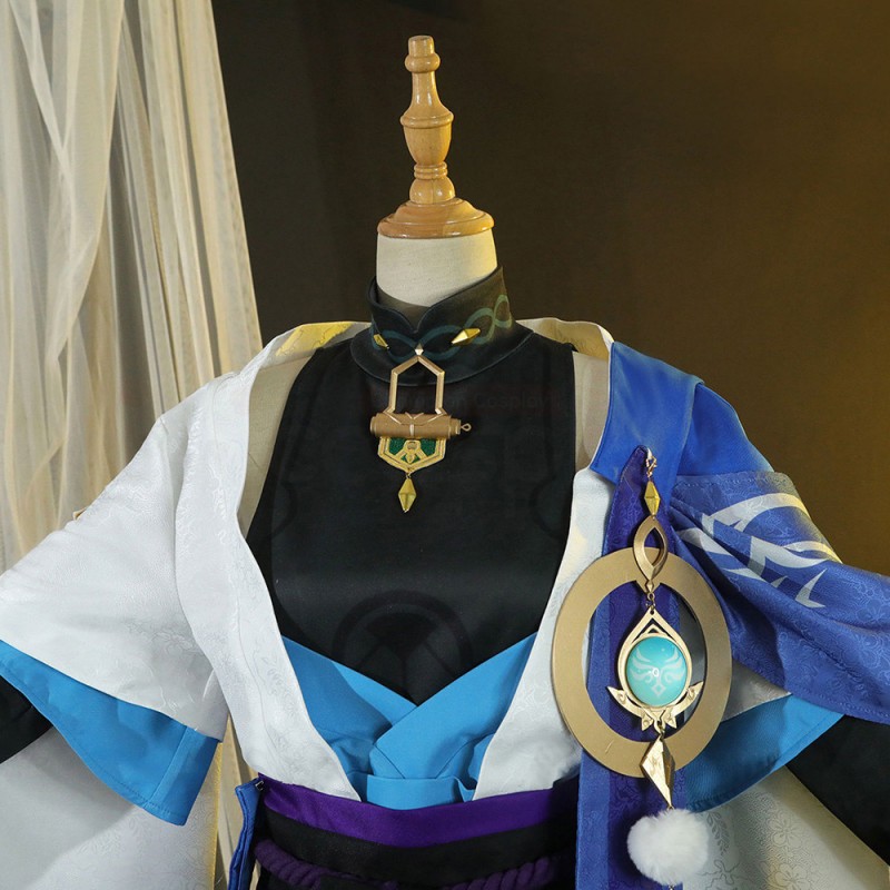 Scaramouche Costumes Genshin Impact Kunikuzushi Balladeer Cosplay Suit