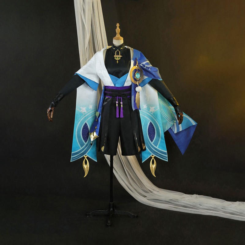 Scaramouche Costumes Genshin Impact Kunikuzushi Balladeer Cosplay Suit