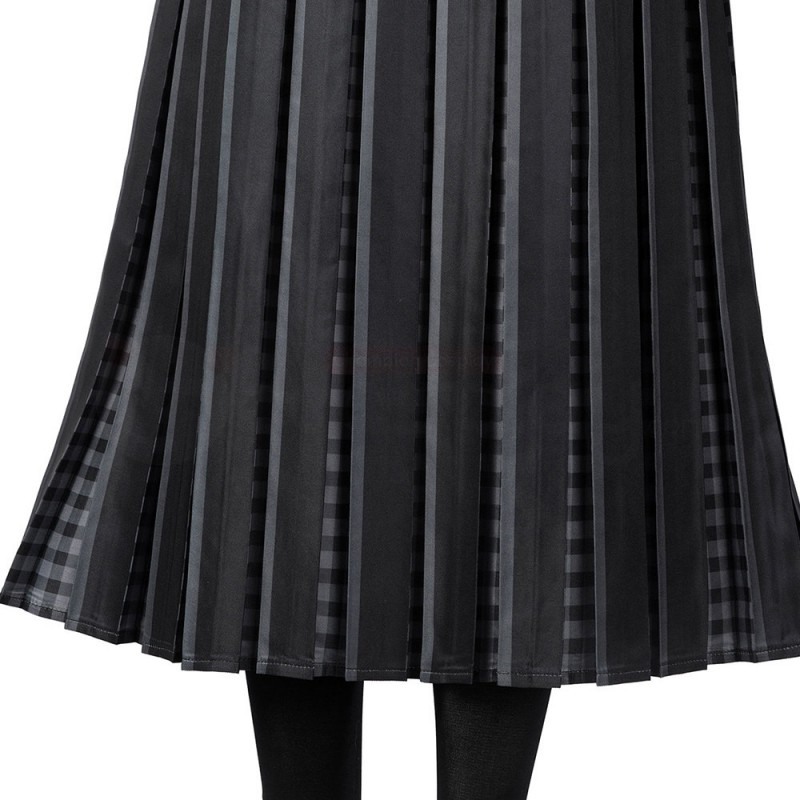 Wednesday Addams Cosplay Costumes The Addams School Uniform