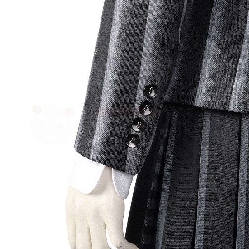 Wednesday Addams Cosplay Costumes The Addams School Uniform