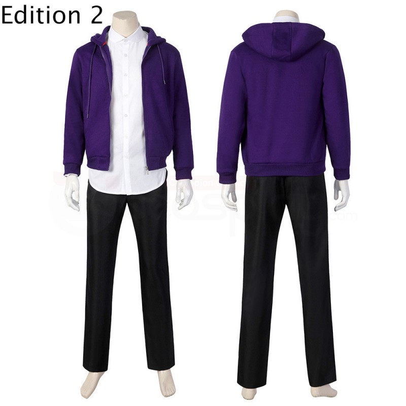 Boys Academy Uniform Wednesday Addams Cosplay Costumes