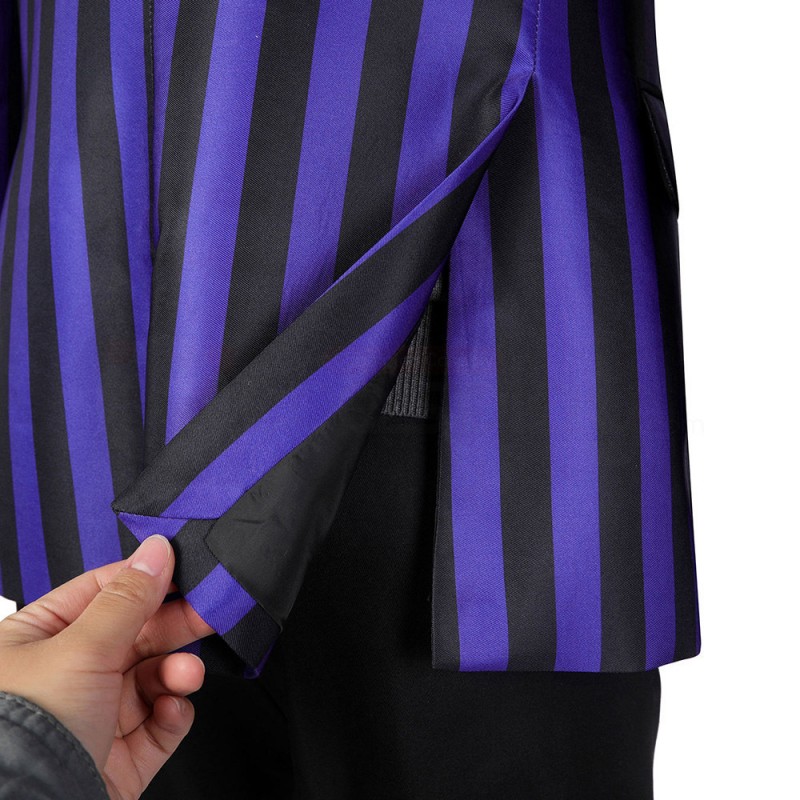Boys Academy Uniform Wednesday Addams Cosplay Costumes