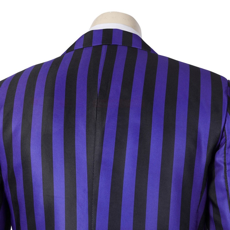 Boys Academy Uniform Wednesday Addams Cosplay Costumes
