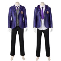 Boys Academy Uniform Wednesday Addams Cosplay Costumes