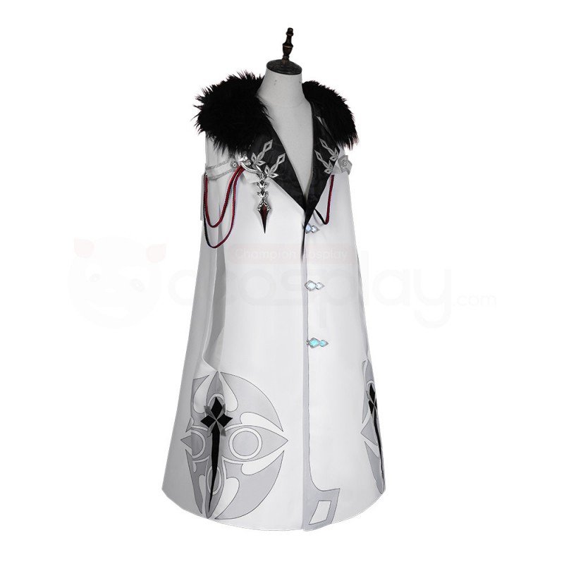 Genshin Impact Fatui Arlecchino Cosplay Costumes The Knave Suit