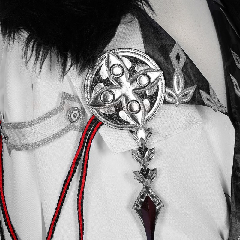 Genshin Impact Fatui Arlecchino Cosplay Costumes The Knave Suit