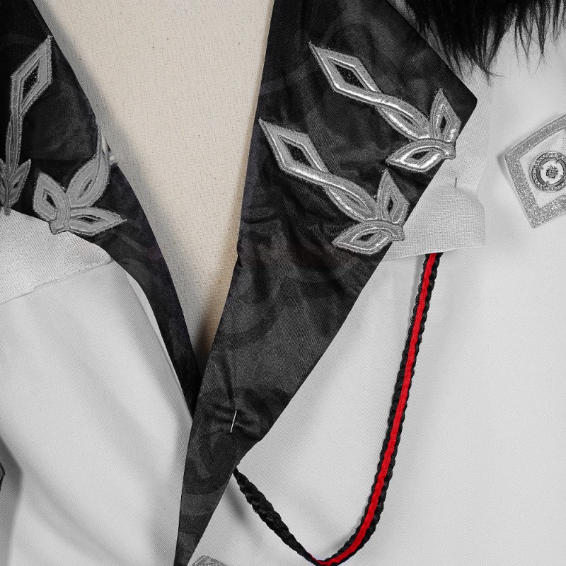 Genshin Impact Fatui Arlecchino Cosplay Costumes The Knave Suit