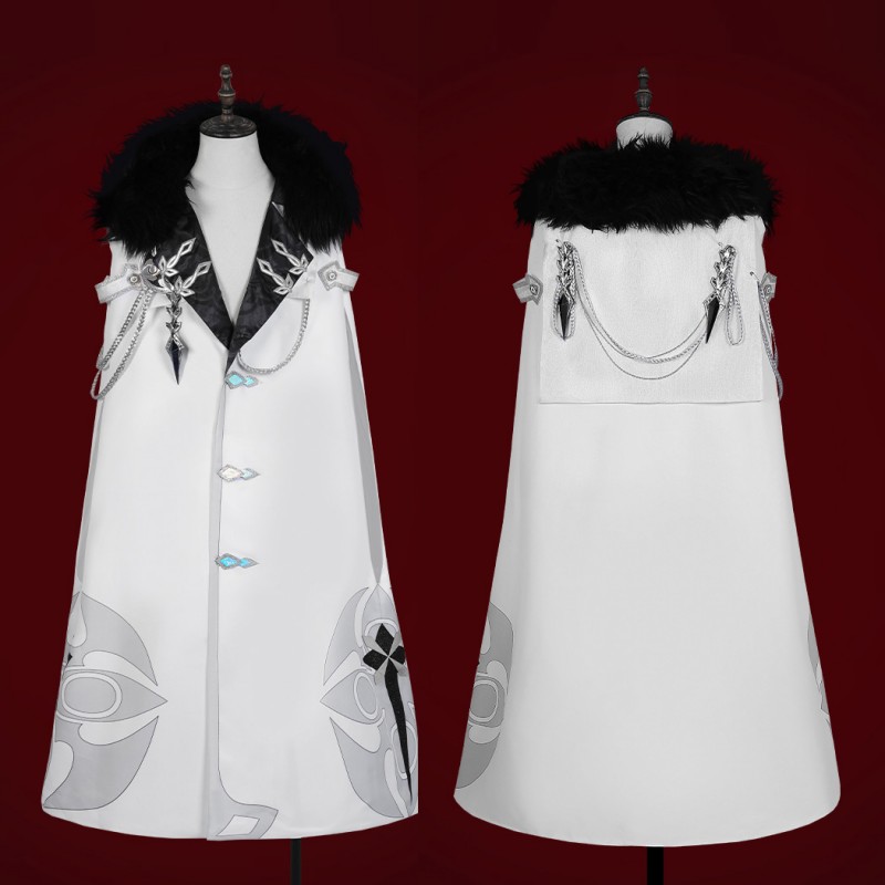 Genshin Impact Fatui Il Capitano Cosplay Costumes The Captain Suit