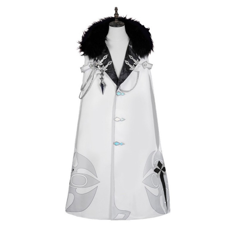 Genshin Impact Fatui Il Capitano Cosplay Costumes The Captain Suit