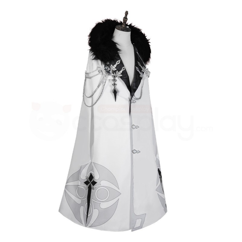 Genshin Impact Fatui Il Capitano Cosplay Costumes The Captain Suit