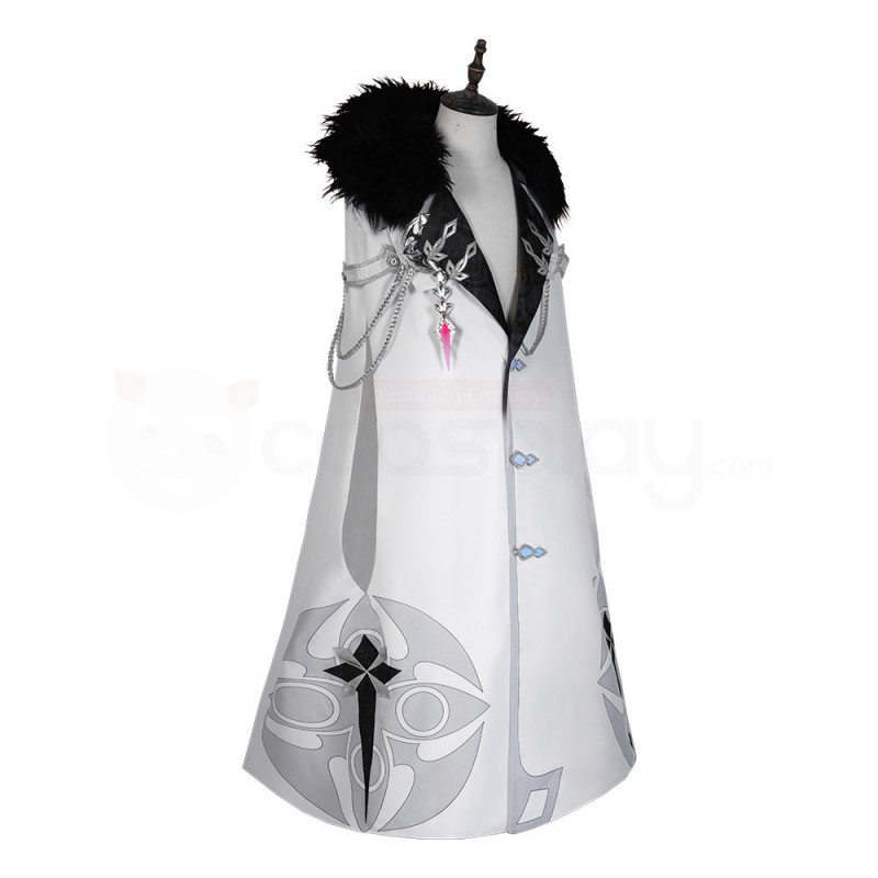 Genshin Impact Fatui La Signora Cosplay Costume Damselette Suit