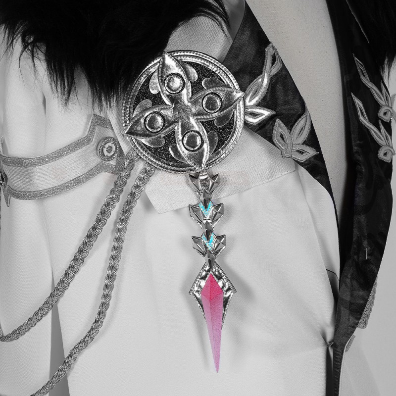 Genshin Impact Fatui La Signora Cosplay Costume Damselette Suit