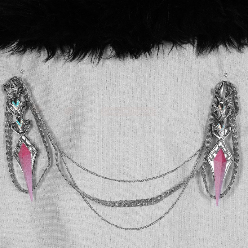 Genshin Impact Fatui La Signora Cosplay Costume Damselette Suit