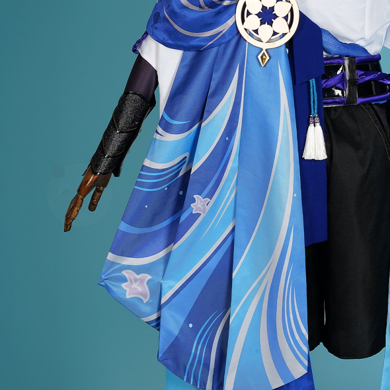 Balladeer Costumes Genshin Impact Wanderer Kunikuzushi Cosplay Suit