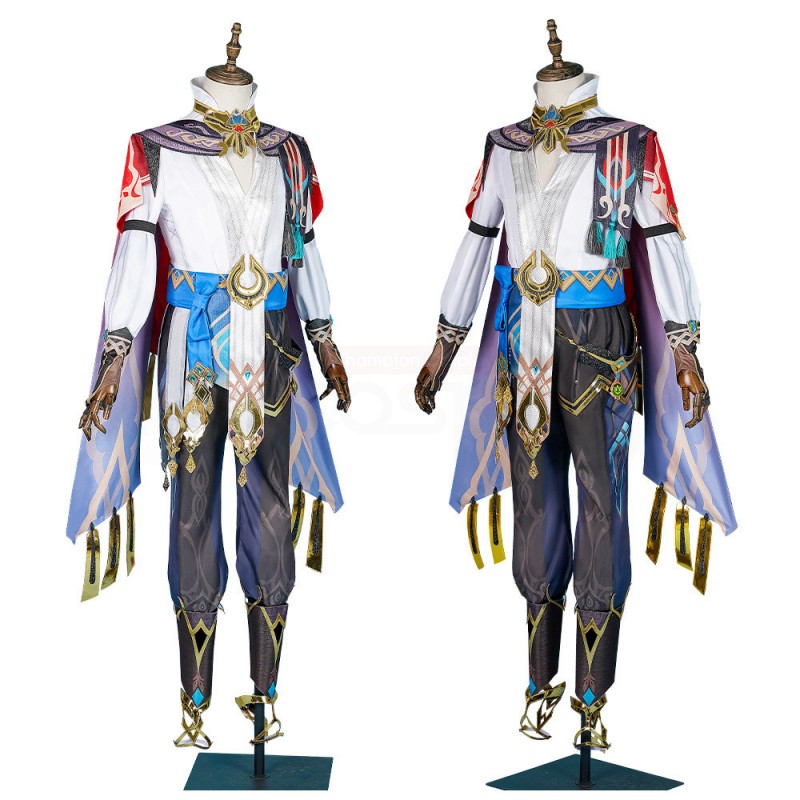 Kaveh Costumes Game Genshin Impact Cosplay Suit