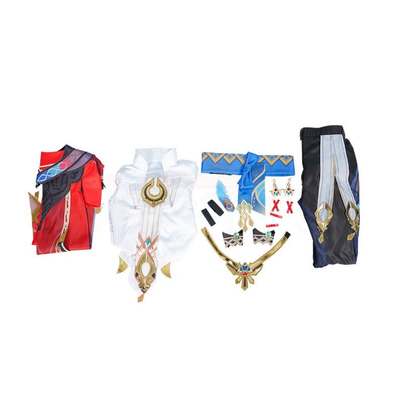 Kaveh Costumes Game Genshin Impact Cosplay Suit