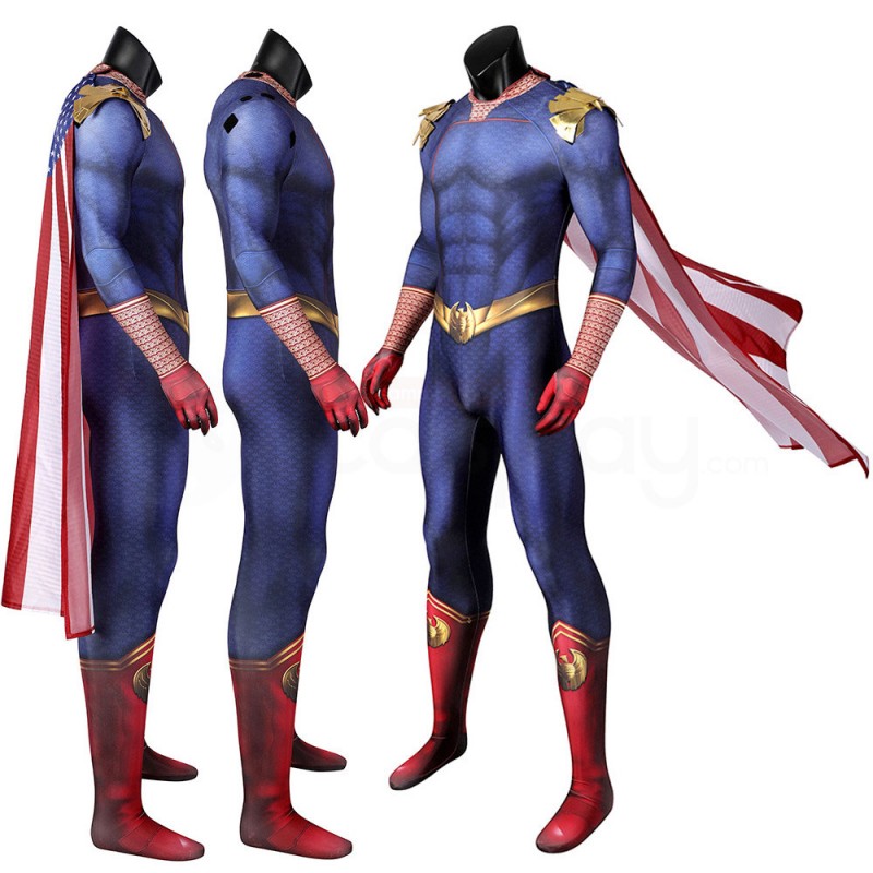The Boys Season 3 Cosplay Costumes Homelander Jumpsuit