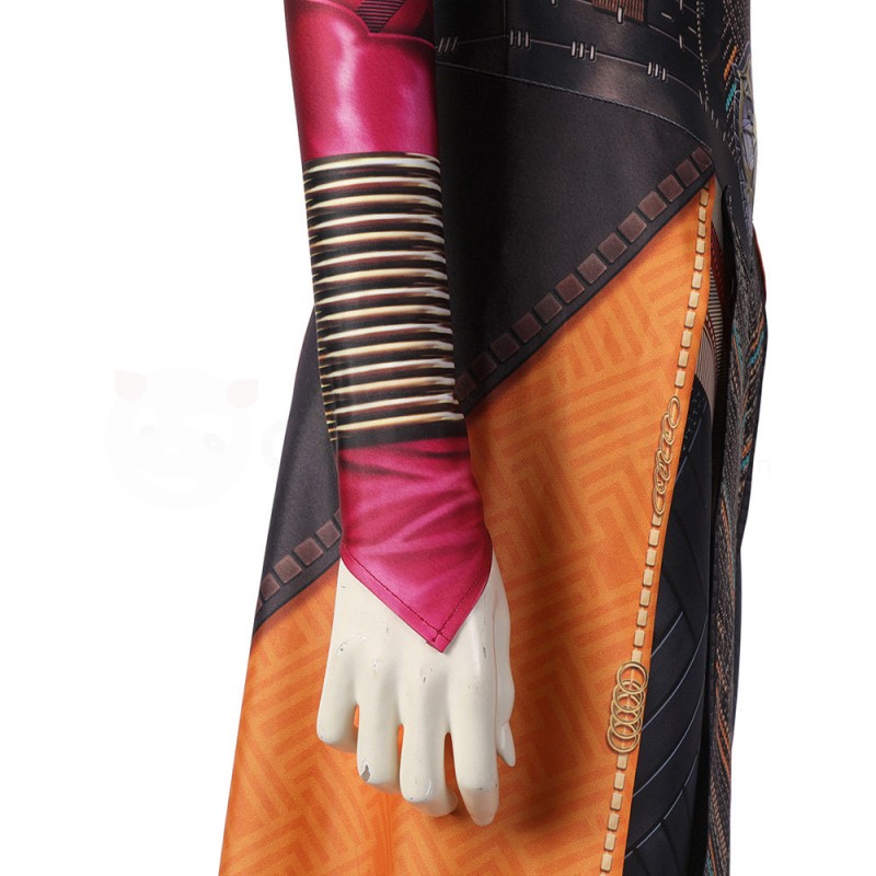 Dora Milaje Okoye Jumpsuit Black Panther Wakanda Forever Cosplay Costumes