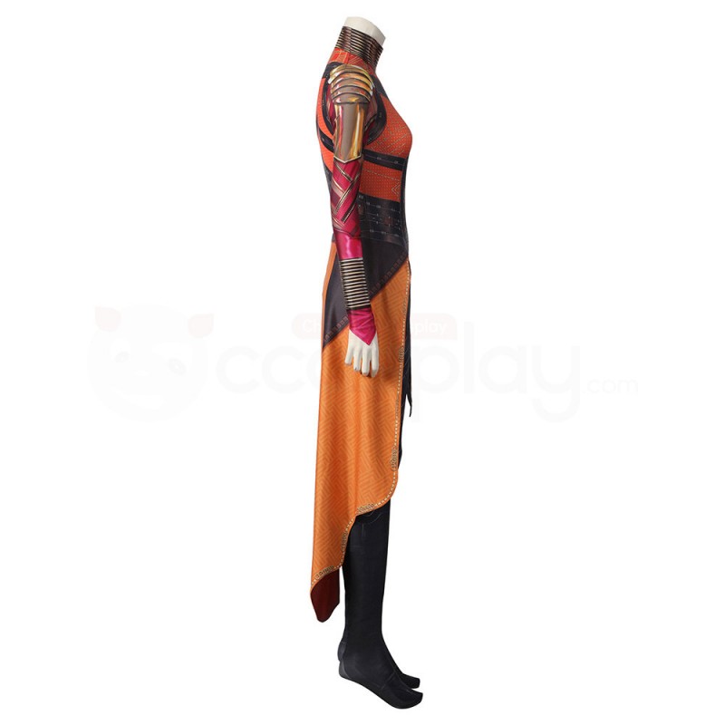 Dora Milaje Okoye Jumpsuit Black Panther Wakanda Forever Cosplay Costumes