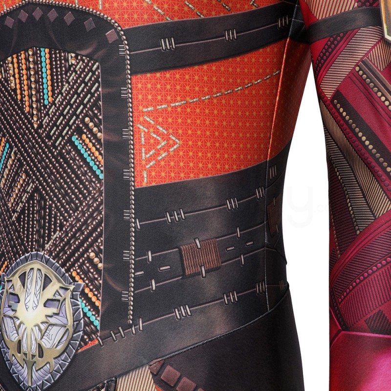 Dora Milaje Okoye Jumpsuit Black Panther Wakanda Forever Cosplay Costumes