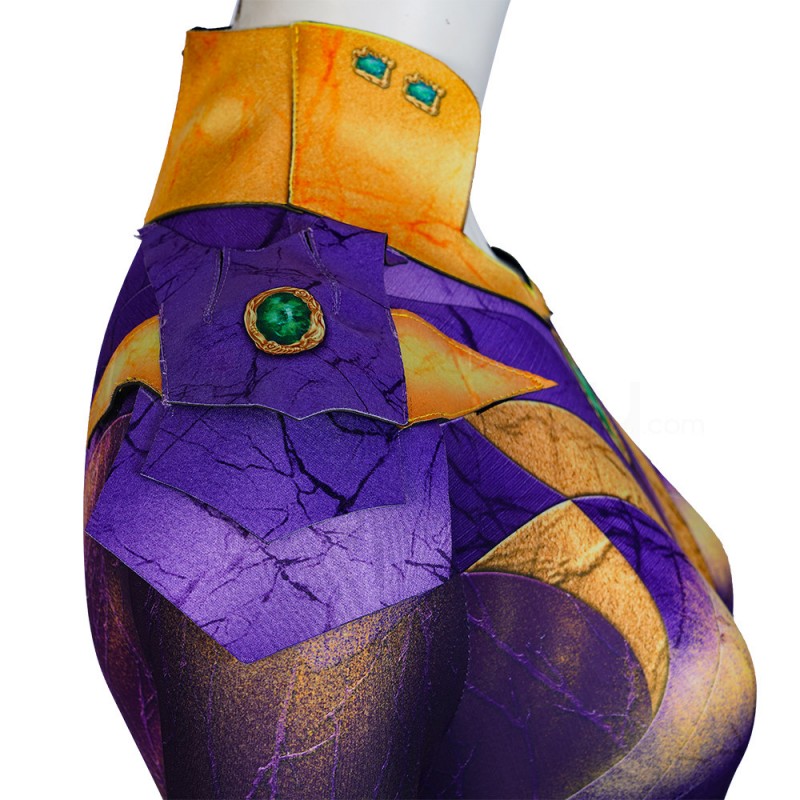 Princess Koriandr Cosplay Costume Purple Jumpsuit