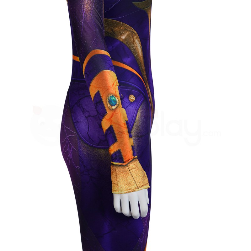Princess Koriandr Cosplay Costume Purple Jumpsuit