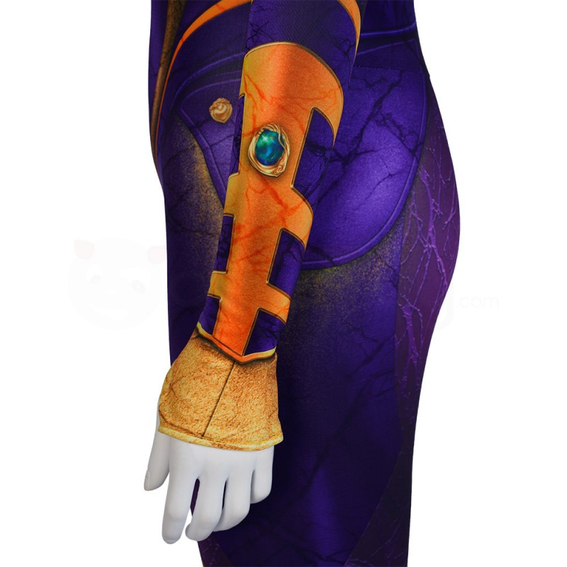 Princess Koriandr Cosplay Costume Purple Jumpsuit