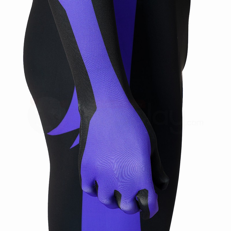 Detective Conan The Culprit Hanzawa Black Cosplay Costumes