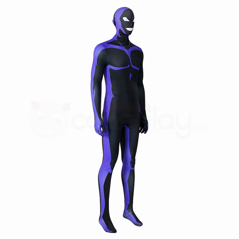 Detective Conan The Culprit Hanzawa Black Cosplay Costumes