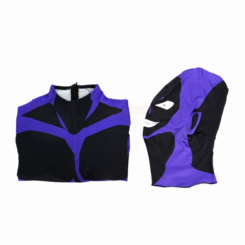 Detective Conan The Culprit Hanzawa Black Cosplay Costumes
