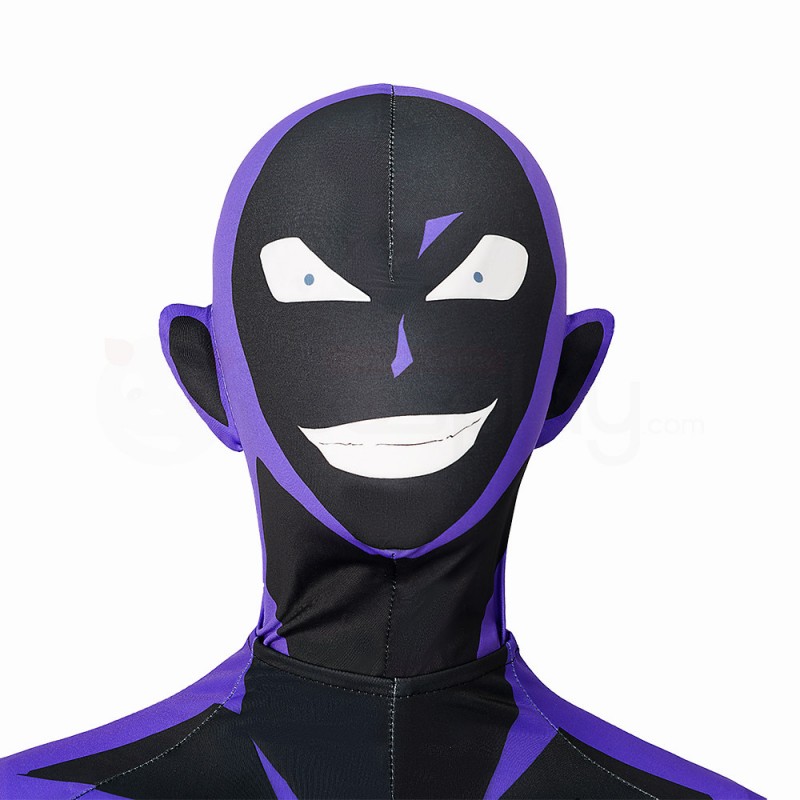 Detective Conan The Culprit Hanzawa Black Cosplay Costumes
