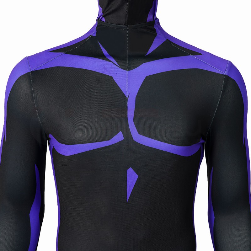 Detective Conan The Culprit Hanzawa Black Cosplay Costumes