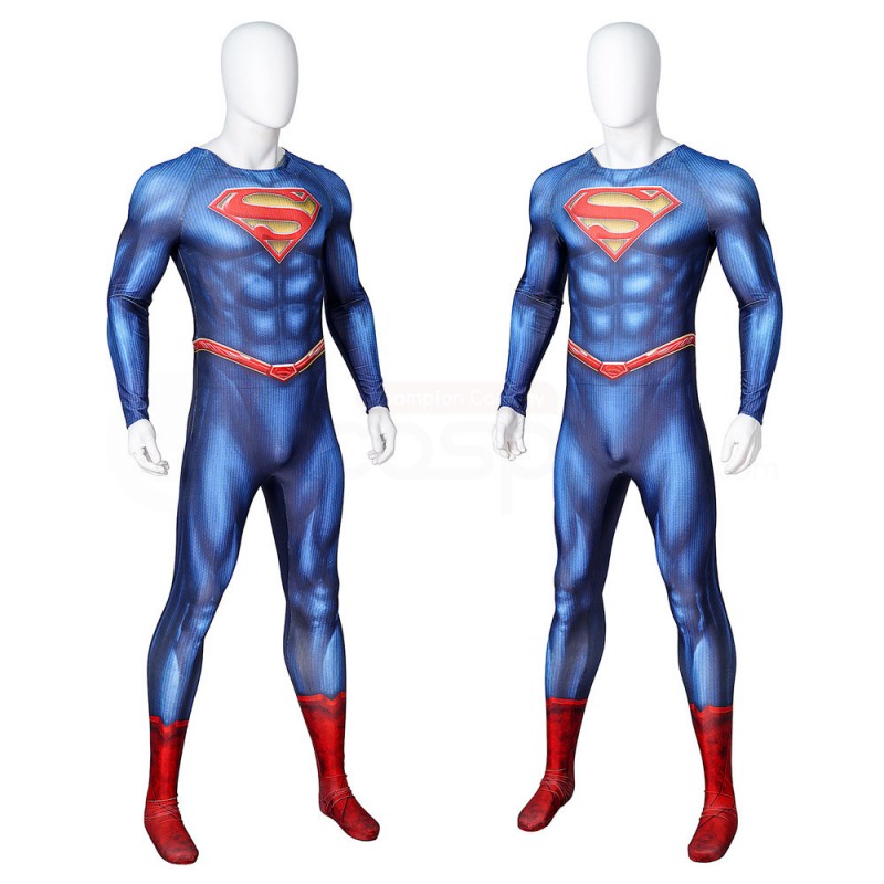 Clark Cosplay Costumes Kal Jumpsuit
