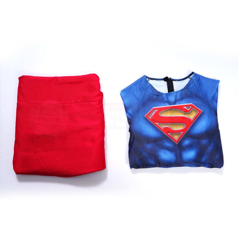 Clark Cosplay Costumes Kal Jumpsuit