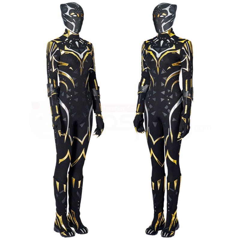 Black Panther Wakanda Forever Shuri Cosplay Costumes Deluxe Outfit