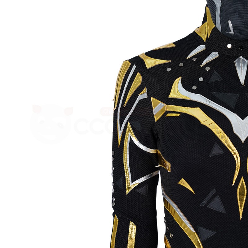 Black Panther Wakanda Forever Shuri Cosplay Costumes Deluxe Outfit