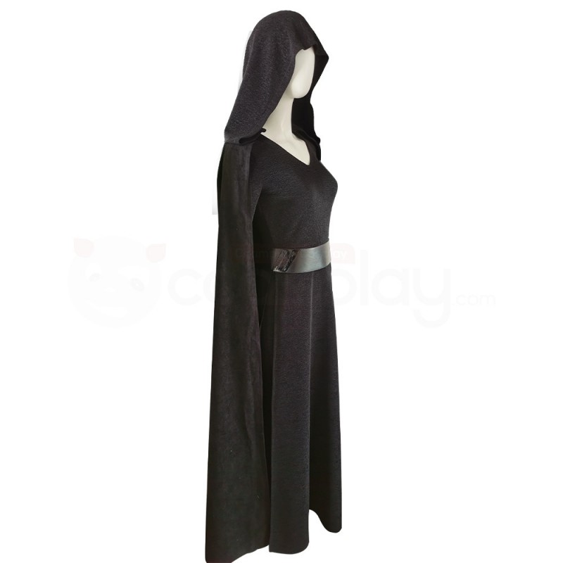 Star Wars The Rise of Skywalker Rey Black Cosplay Costumes