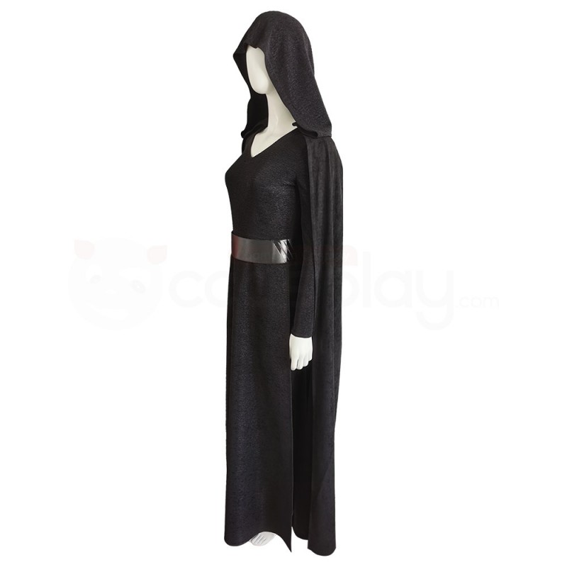 Star Wars The Rise of Skywalker Rey Black Cosplay Costumes