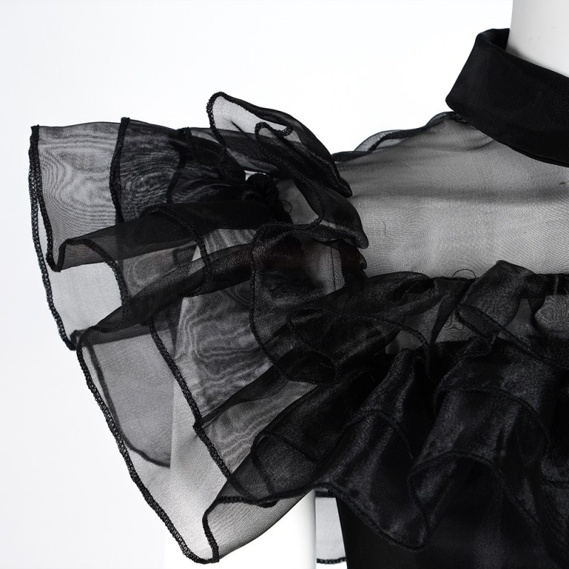 Wednesday Addams Cosplay Costumes The Addams Family Prom Dress