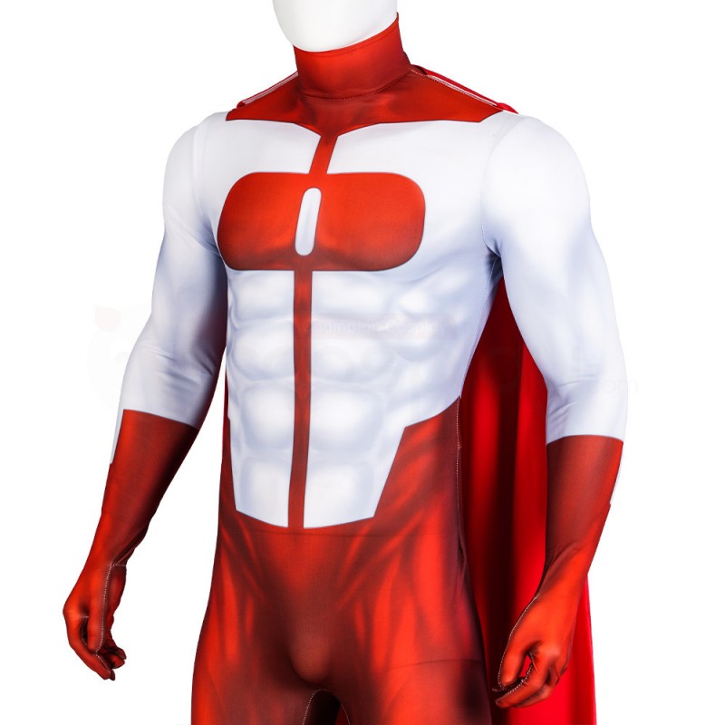 Omni-Man Cosplay Costumes Nolan Grayson Jumpsuit