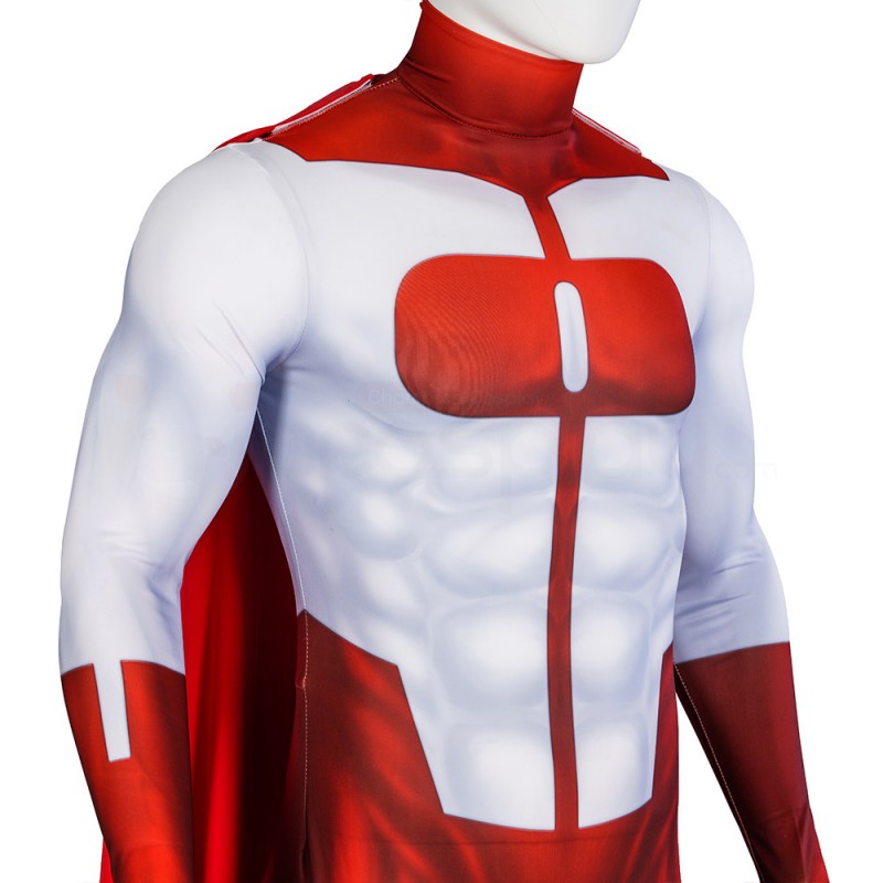 Omni-Man Cosplay Costumes Nolan Grayson Jumpsuit