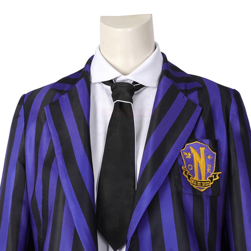 Wednesday The Addams Family Nevermore Academy Uniform Enid Sinclair Bianca Barclay Cosplay Costumes