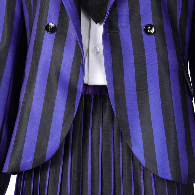 Wednesday The Addams Family Nevermore Academy Uniform Enid Sinclair Bianca Barclay Cosplay Costumes