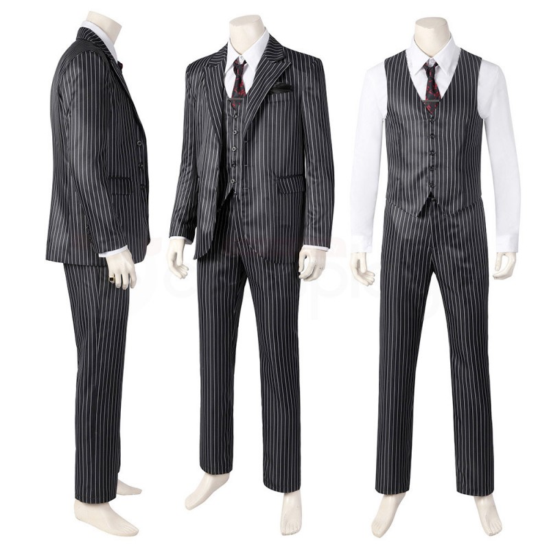 Gomez Addams Costumes The Addams Family 2022 Cosplay Suit