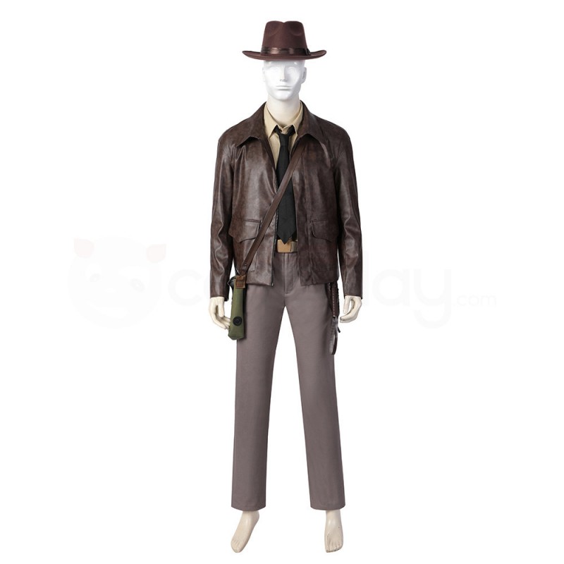 Indiana Jones 5 Cosplay Costumes Indiana Jones and the Dial of Destiny Halloween Suit