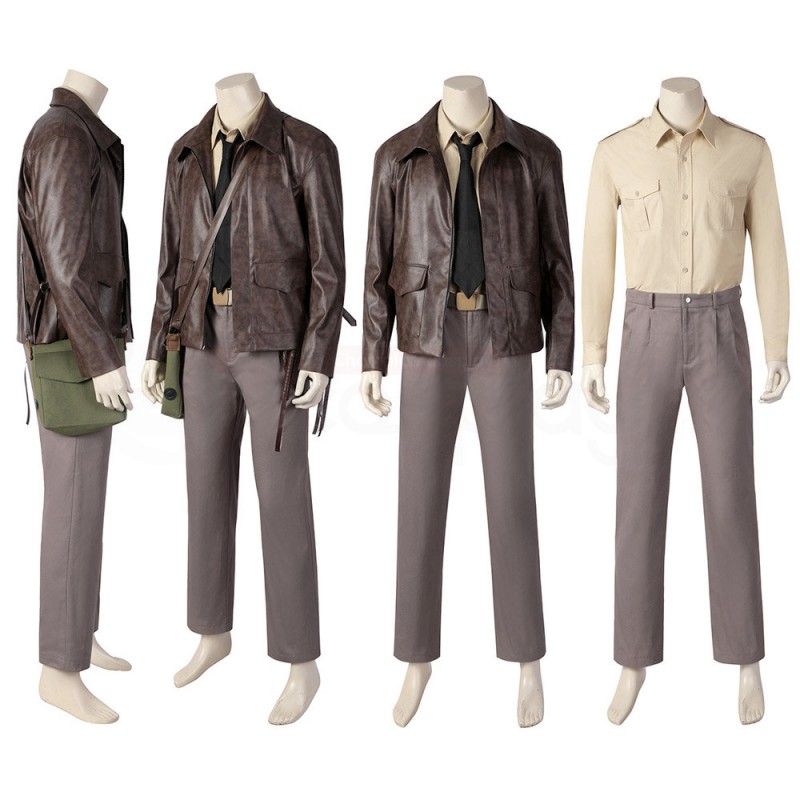 Indiana Jones 5 Cosplay Costumes Indiana Jones and the Dial of Destiny Halloween Suit