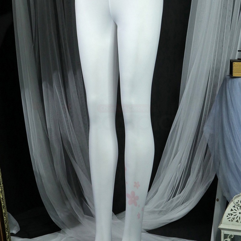 Kamisato Ayaka Springbloom Missive Cosplay Costume Costumes Genshin Impact Cosplay Suit