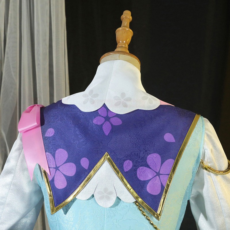 Kamisato Ayaka Springbloom Missive Cosplay Costume Costumes Genshin Impact Cosplay Suit