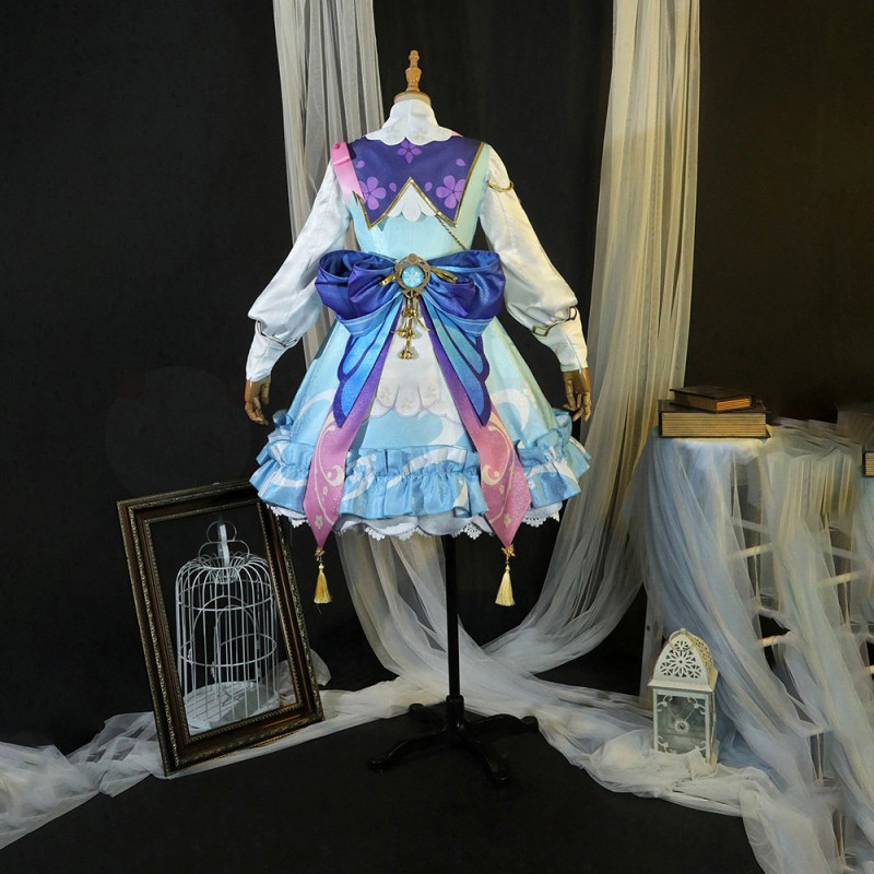 Kamisato Ayaka Springbloom Missive Cosplay Costume Costumes Genshin Impact Cosplay Suit