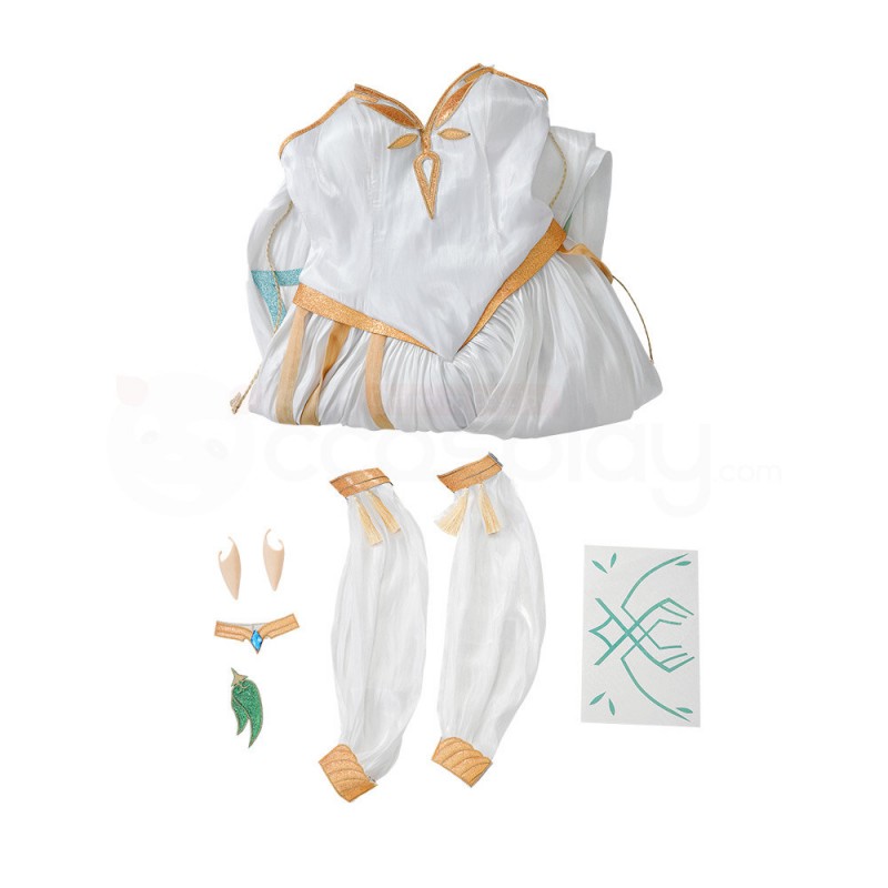 Genshin Impact Greater Lord Rukkhadevata Cosplay Costumes